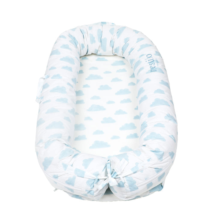 Masilo Organic Nestilo Baby Nest Newborn–8M – Cloud Blue