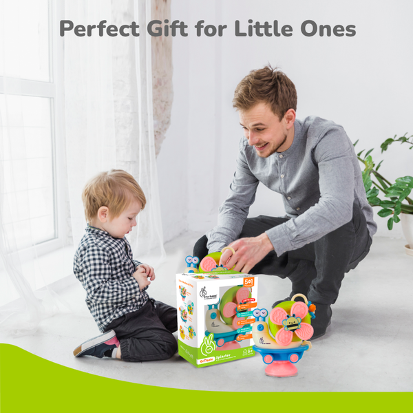 R For Rabbit Orapple Snail Tune BPA-Free Musical Pull Toy - Assorted