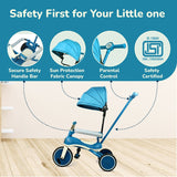 R For Rabbit 3-in-1 Tiny Toes Karizma - Blue Grey