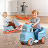 R For Rabbit Rock N Ride 3-in-1 Balance Board, Ride-On - Blue Orange