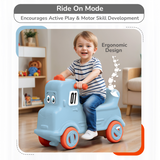 R For Rabbit Rock N Ride 3-in-1 Balance Board, Ride-On - Blue Orange