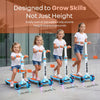 R for Rabbit Road Runner Stellar Duo 2-in-1 Kick Scooter One Size Blue Orange