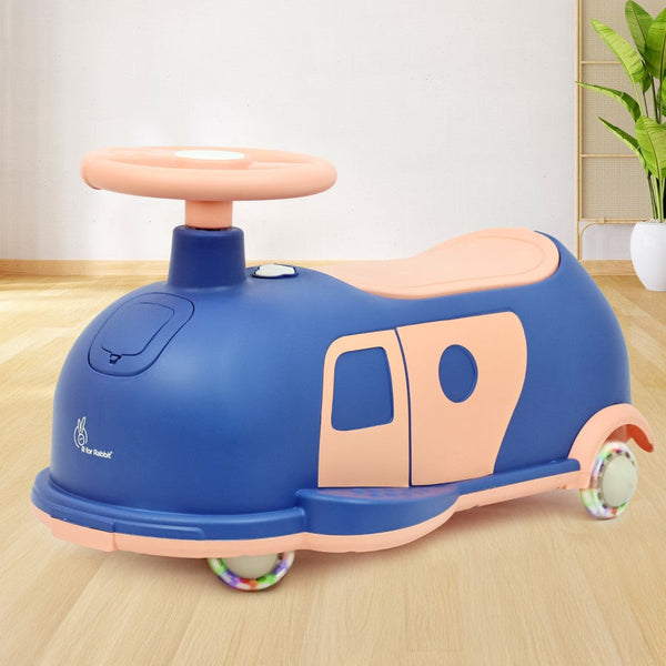 R For Rbbit Iya Iya Caravan Swing car - Blue Peach