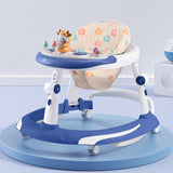 R For Rabbit Little Feet Plus Walker - Detachable Toy Music & Light Blue White