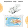 R For Rabbit Bubble Double Snowy: 2-in-1 Baby Bath Tub with Ergonomic Sling