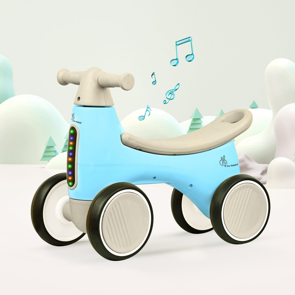 R For Rabbit Speedster Glider Baby Ride On Car - Blue