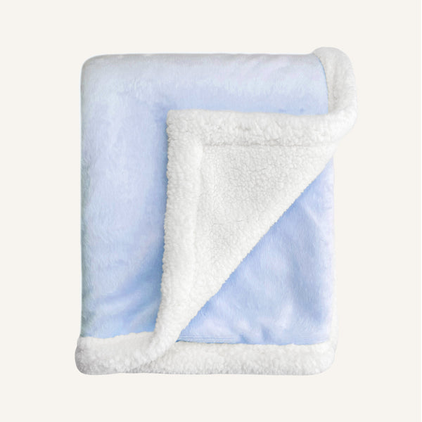 Abracadabra Chamois blanket Blue
