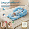 R For Rabbit Snuggy Teddy Baby Nest Lounger - 4 in 1