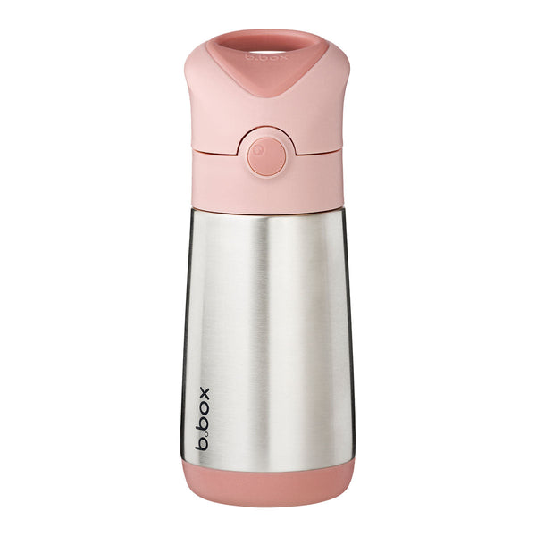 B Box Insulated Drink Bottle Sipper 350 Ml - Blush Crush