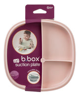 b.box 2 in 1 Divider Suction Plate 430 ml Blush