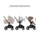 Silver Cross Breez Pushchair Birth to 22 kg Maple