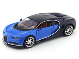 Maisto Bugatti Chiron Diecast Scale Model Car 1:24 Blue