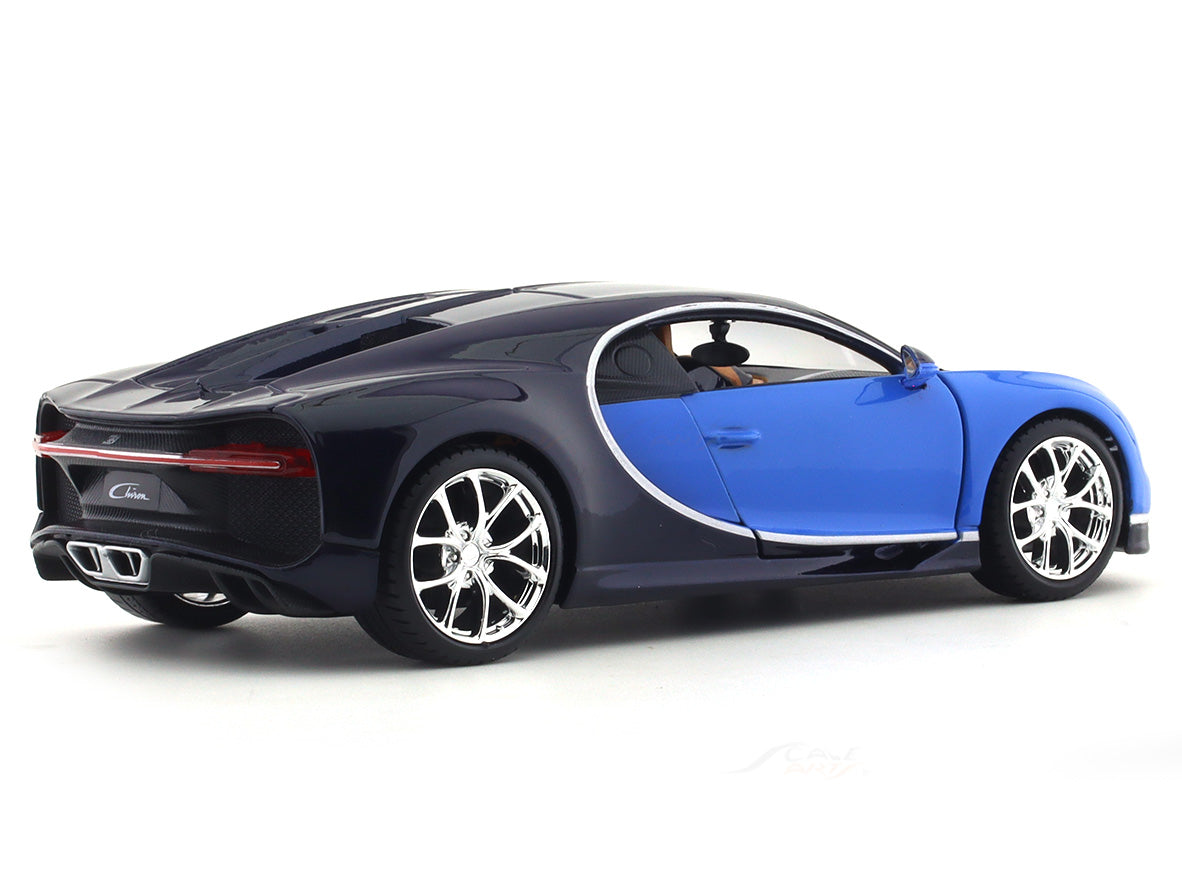 Maisto Bugatti Chiron Diecast Scale Model Car 1:24 Blue