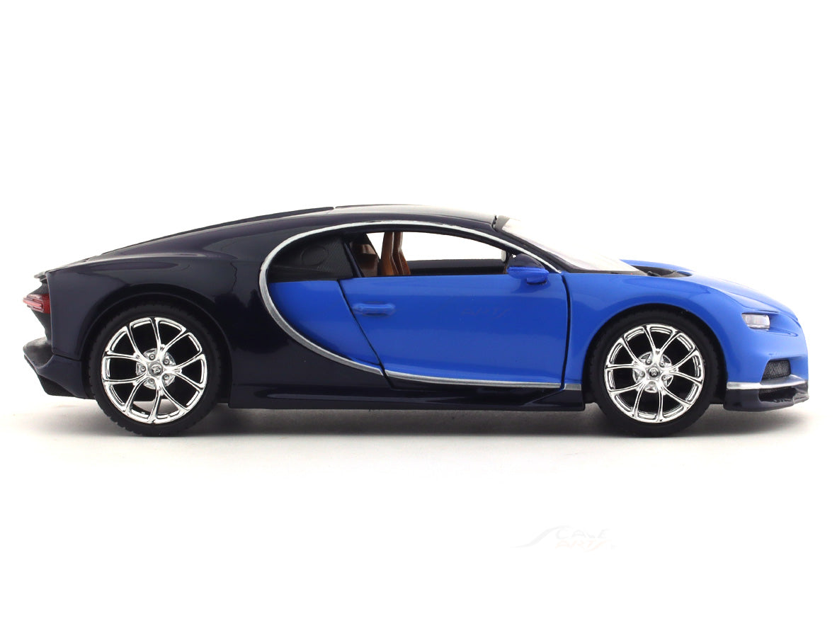 Maisto Bugatti Chiron Diecast Scale Model Car 1:24 Blue