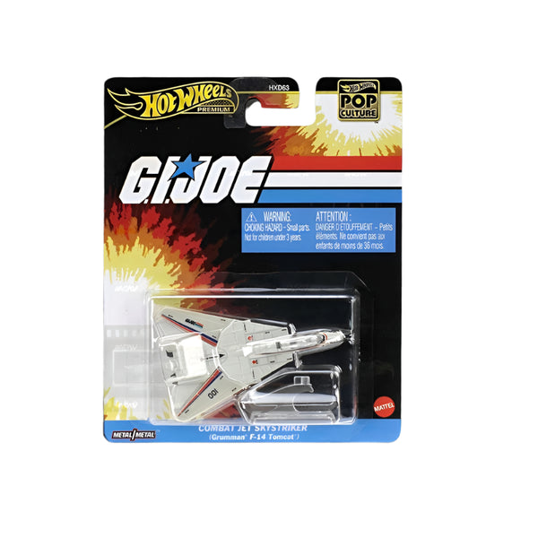 Hot Wheels GIJOE Combat jet skystricker Gunman F-14 Tomcal