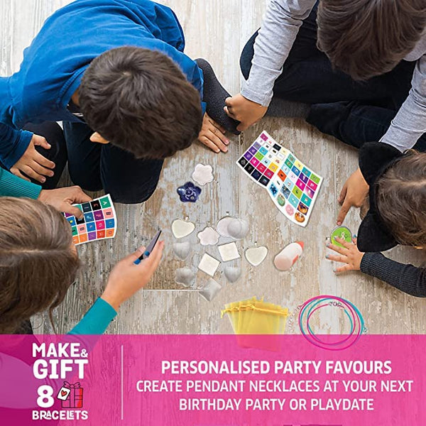 Chalk & Chuckles Design Your Own Pendants DIY Craft Activity