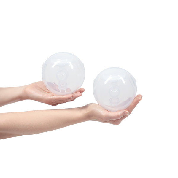 Spectra CaraCups Wearable Hands-Free Milk Collection Inserts 24mm Medium – Clear