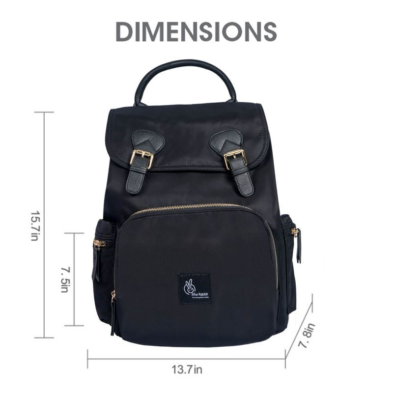 R For Rabbit Diaper Bag Caramello Bliss Black