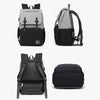 R For Rabbit Diaper Bag Caramello Smart Grey Black