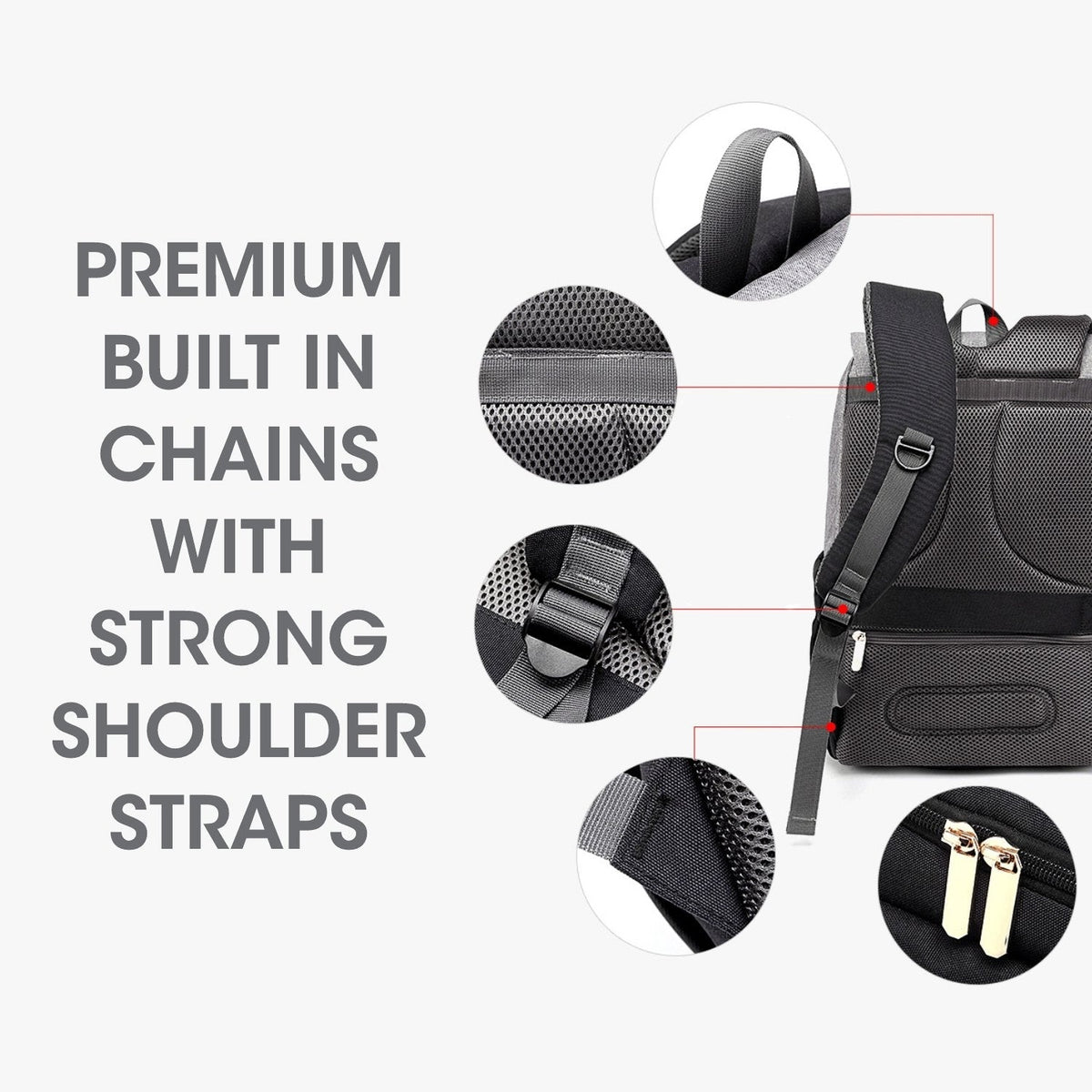 R For Rabbit Diaper Bag Caramello Smart Grey Black