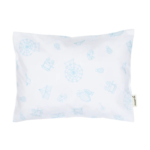 Masilo Organic Cotton Cot Bedding Set – Carnival Blue