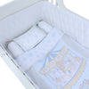 Masilo Organic Cotton Cot Bedding Set – Carnival Blue
