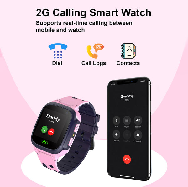 Spiky Centaur-Pink Smart Watch for Kids
