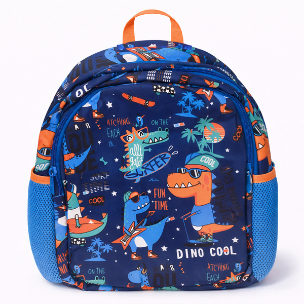 Vest School Bag For Kids 12" - Dino