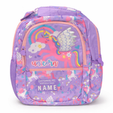 Vest School Bag For Kids 16" - Unicorn Purple