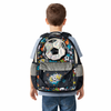 Vest School Bag For Kids 14" - Ball