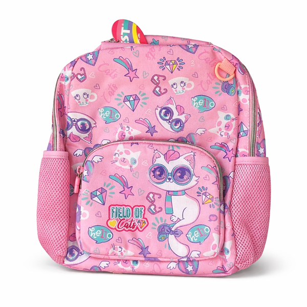 Vest School Bag For Kids 13" - Cat