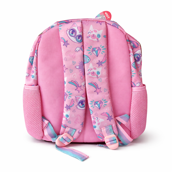 Vest School Bag For Kids 13" - Cat