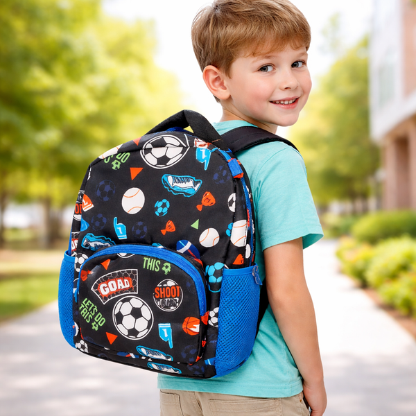 Vest School Bag For Kids 13" - Goal