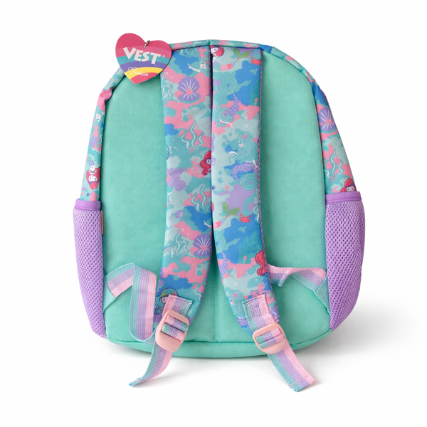 Vest School Bag For Kids 13" - Mermaid