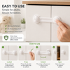 Weikang Baby Safety Lock for Cabinets & Drawers – Pack of 2