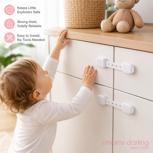 Weikang Baby Safety Cabinet Locks – 4 Pcs