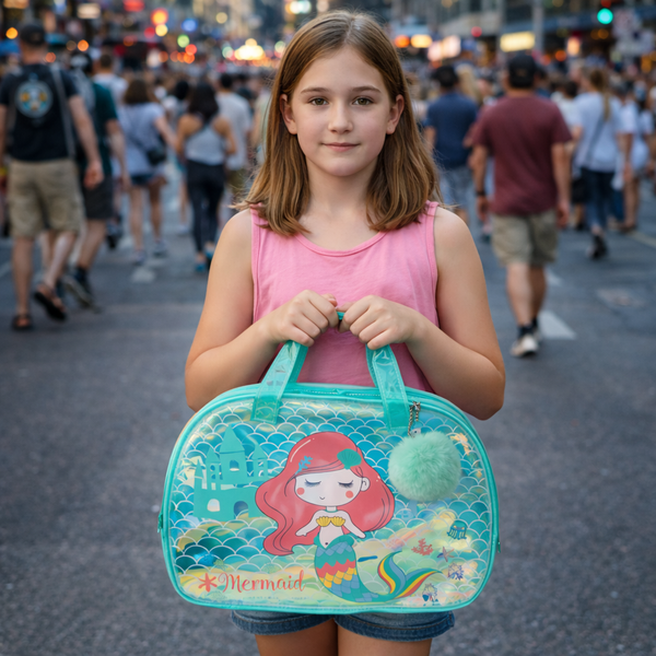 Vest Kids Duffle Bag - Mermaid