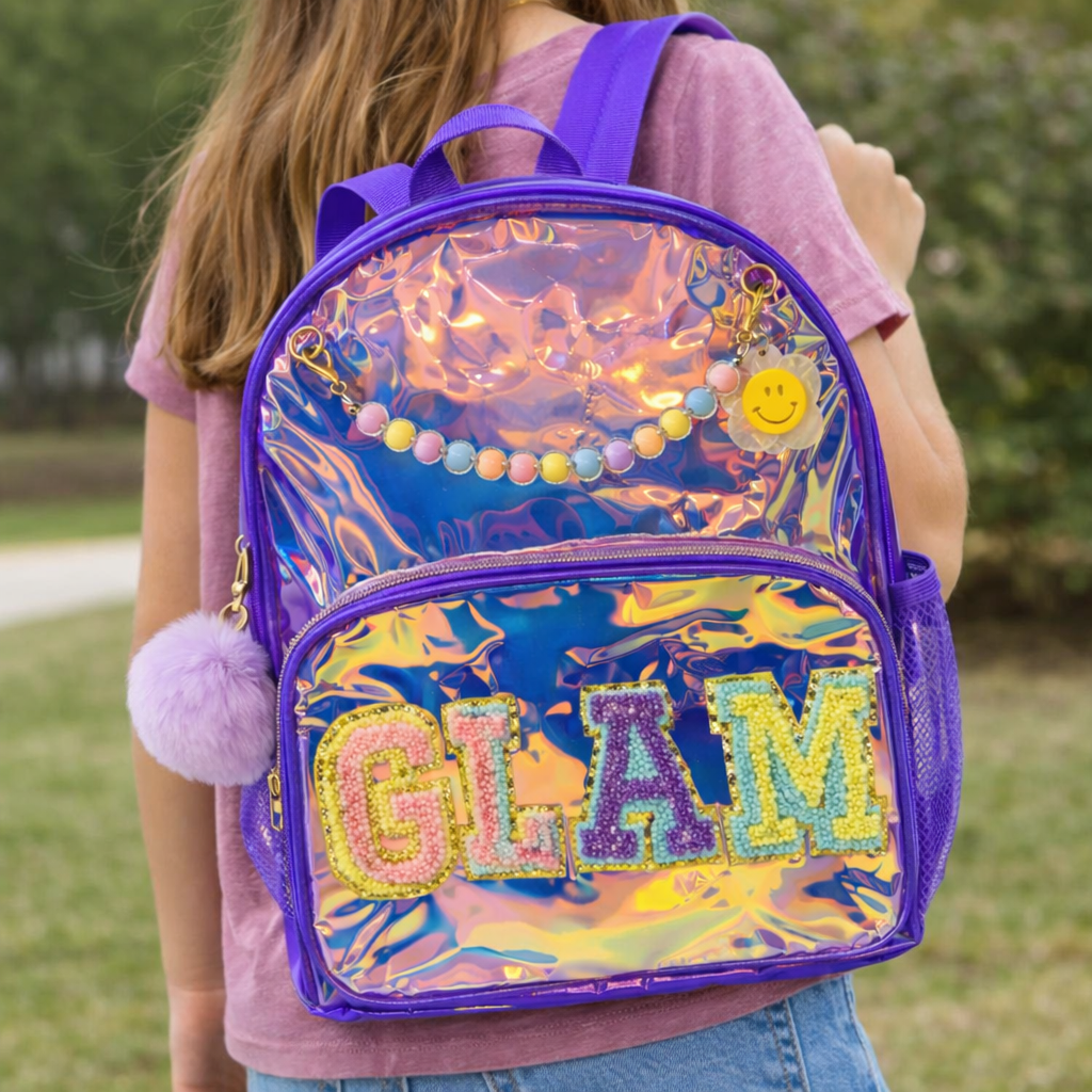 Vest School Bag For Kids 12" - Glam