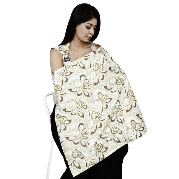 Hopop Cotton Multi-Purpose Nursing Cover - Assorted Print