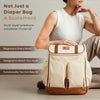 R For Rabbit Caramello Bold Hazel Stylish Mom Bag, Vegan Leather