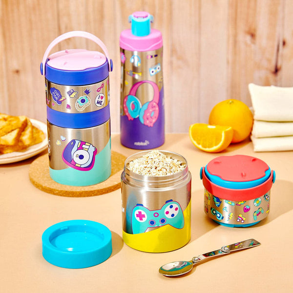 Rabitat Mealmate Max Insulated Lunch Flask With Add On Steel Container - Spunky