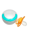 Melii Pacifier Pod - Blue & Grey