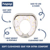Hopop Cushioned Baby Potty Seat with Easy Grip Handles - Sleepy