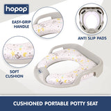 Hopop Cushioned Baby Toilet Training Seat with Handles - Sleepy