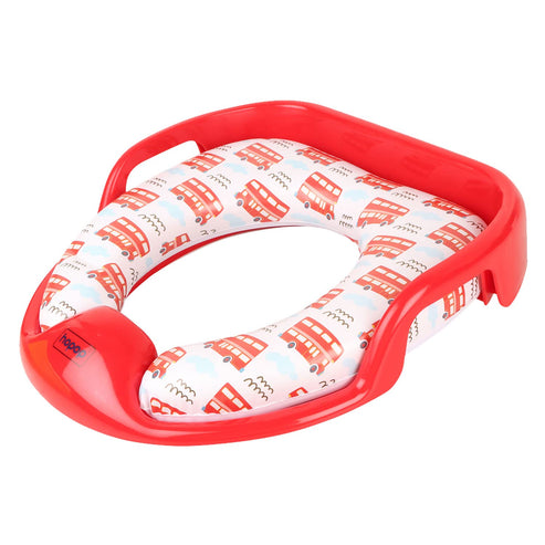 Hopop Cushioned Baby Toilet Training Seat with Handles - Bus