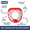 Hopop Cushioned Baby Potty Seat with Easy Grip Handles - Bus