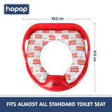 Hopop Cushioned Baby Toilet Training Seat with Handles - Bus