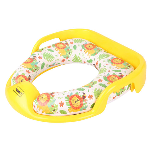Hopop Cushioned Baby Toilet Training Seat with Handles - Lion