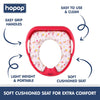 Hopop Cushioned Baby Potty Seat with Easy Grip Handles - Unicorn