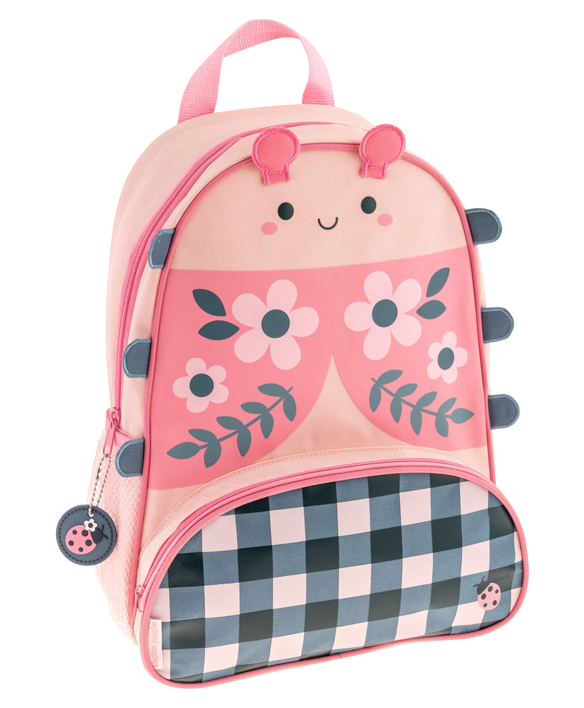 Stephen Joseph Sidekick Backpack Pink Ladybug